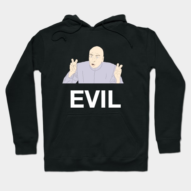 Dr Evil Hoodie by VideoNasties